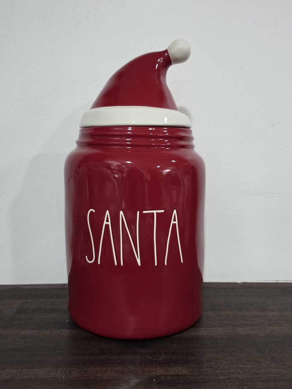 Rae Dunn Santa Large Canister